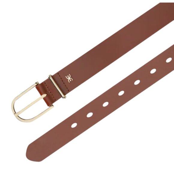 NEW Sam Edelman Leather Belt | Brown - Picture 4 of 5